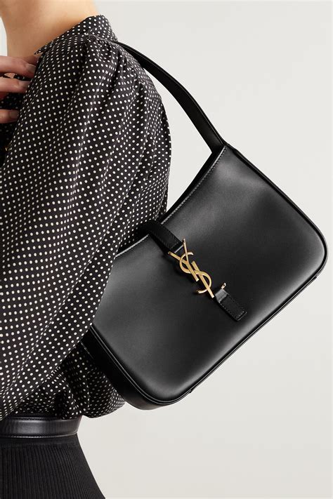 ysl leather shoulder bag|ysl shoulder bags for women.